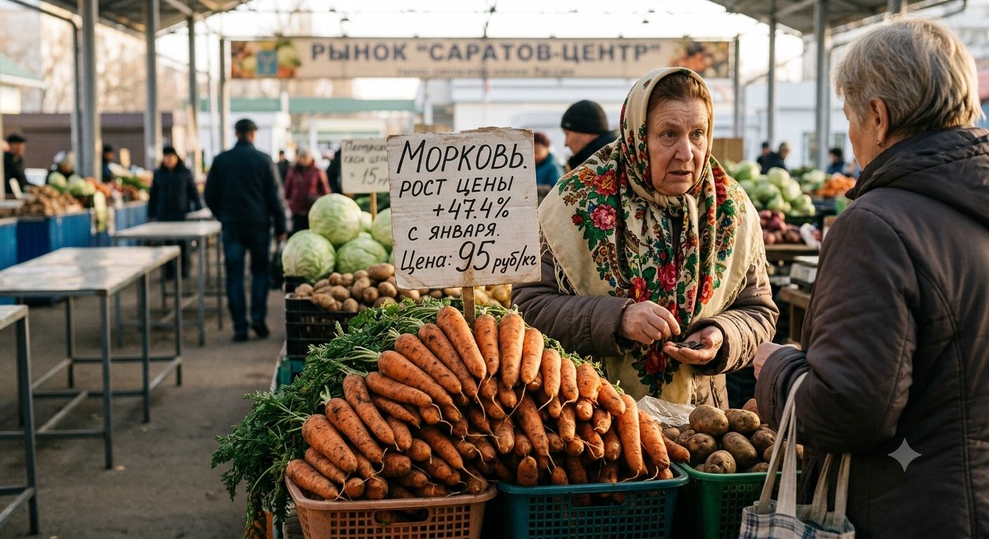 Подорожание моркови